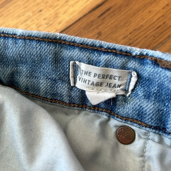 Madewell The Perfect Vintage Jean Light Blue Size 26 - Picture 5 of 11